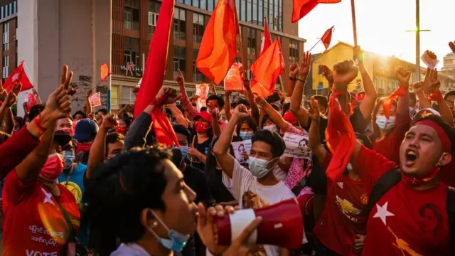 Myanmar, protests