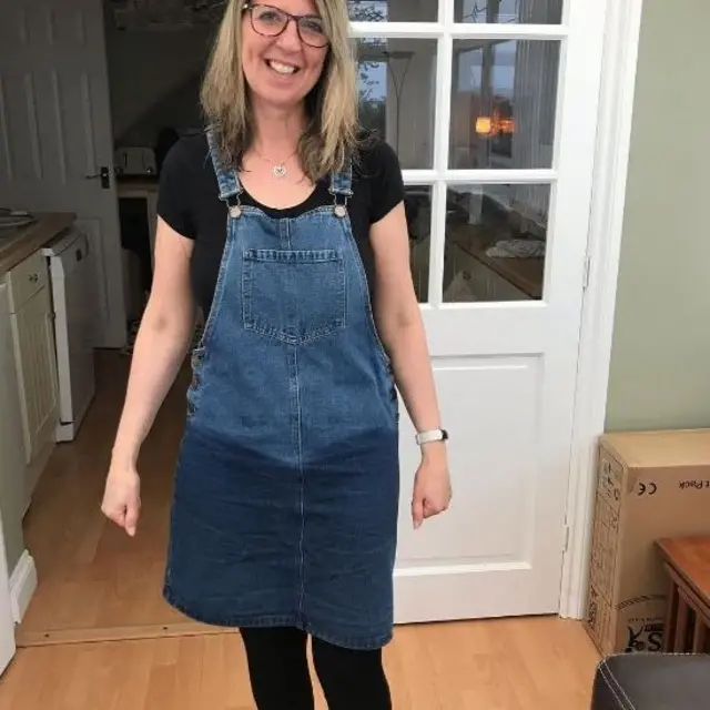 Rachel David wore the same dress for a year