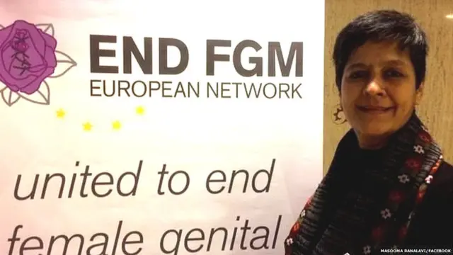 ਮਾਸੂਮਾ ਰਾਨਾਲਵੀ ਨੇ ਭਾਰਤ ਵਿੱਚ ਖ਼ਤਨਾ ਖ਼ਿਲਾਫ਼ ਮੁਹਿੰਮ ਛੇੜ ਰੱਖੀ ਹੈ।