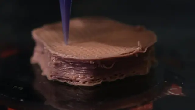 Принтер "печатает" кусок мяса