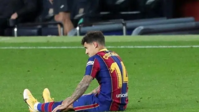 Barcelona ta sayi Coutinho, daga Liverpool a kan fam miliyan 14 a watan Janairu na 2018, ya je zaman aro na shekara a Bayern Munich