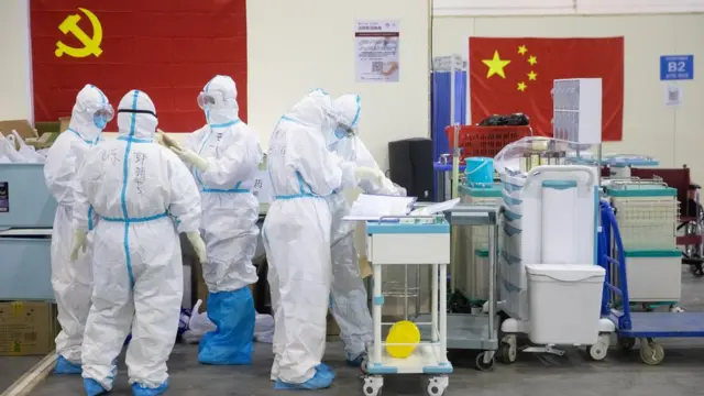 В больнице Уханя