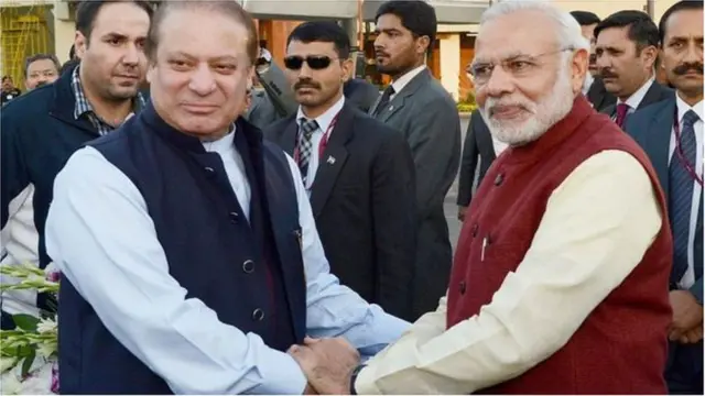 మోదీ, షరీఫ్