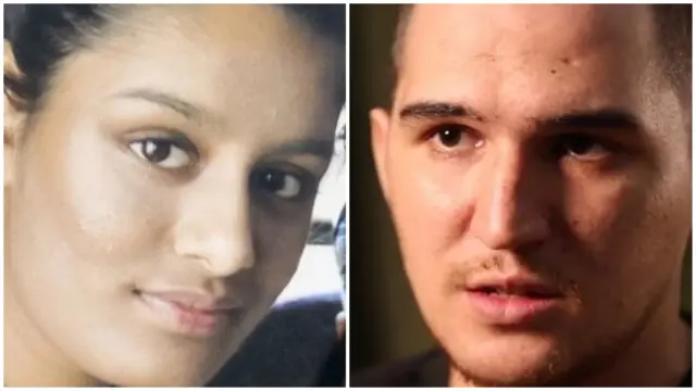 Yago Riedijk y Shamima Begum