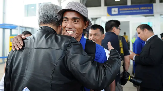 Refém após a libertação