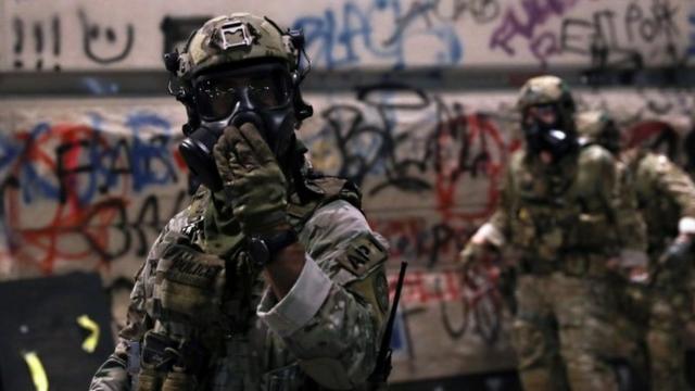 Федеральные агенты в Портленде