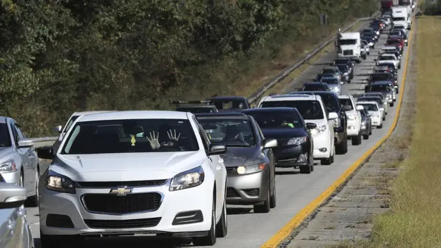 Otoyolda araç kuyruğu