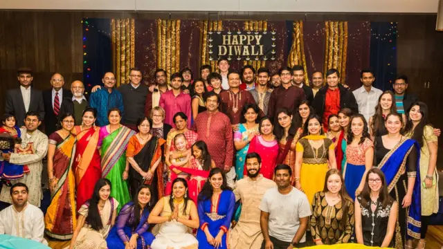 दिवाळी, अमेरिका, भारत,