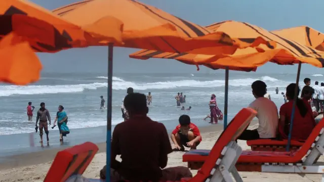 Playa cerca de Cox's Bazar.