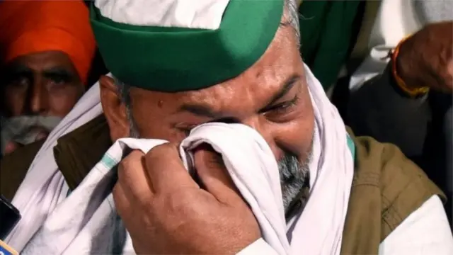 જ્યારે રાકેશ ટિકૈત રડી પડ્યા