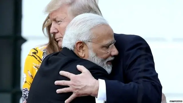 नरेंद्र मोदी, डोनल्ड ट्रंप