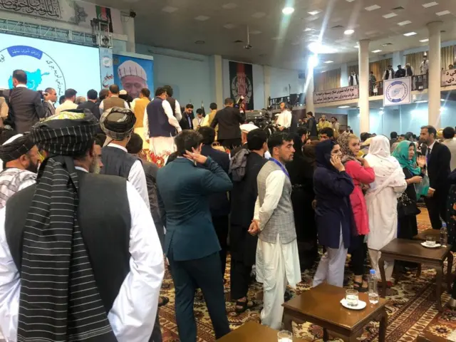 جرګه د ولسمشر محمد اشرف غني په وینا پای ته ورسېده