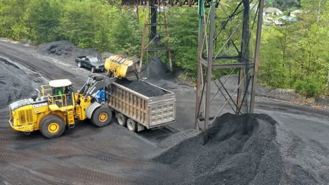 အမေရိကန်က ကျောက်မီးသွေးမိုင်းတစ်ခု