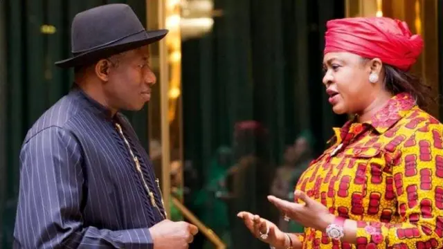 Goodluck Jonathan na Stella Oduah