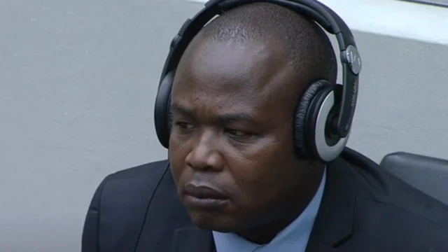 Dominic Ongwen au tribunal en 2020