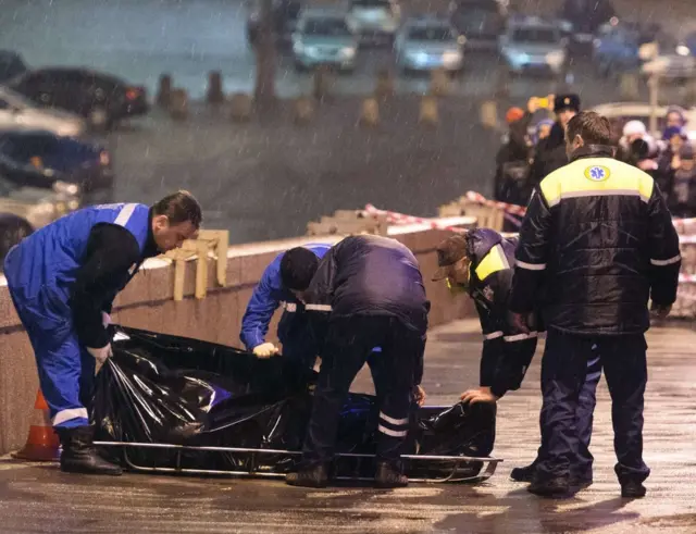 Nemtsov'un cesedi