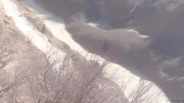 ਉੱਤਰਾਖੰਡ ਵਿੱਚ ਗਲੇਸ਼ੀਅਰ ਫੱਟਿਆ
