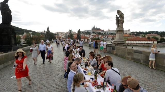 Люди в Праге