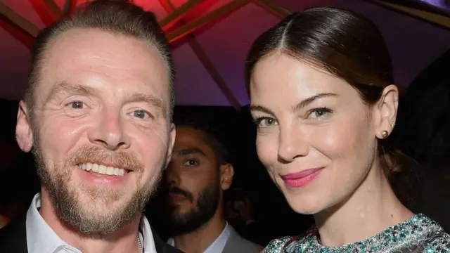 اللمثلة ميشال موناغان والممثل سايمون بيغ شاركا في فيلم "مهمة مستحيلة"