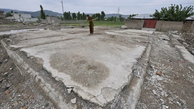 اسامہ بن لادن سے منسوب کمپاؤنڈ کی زمین