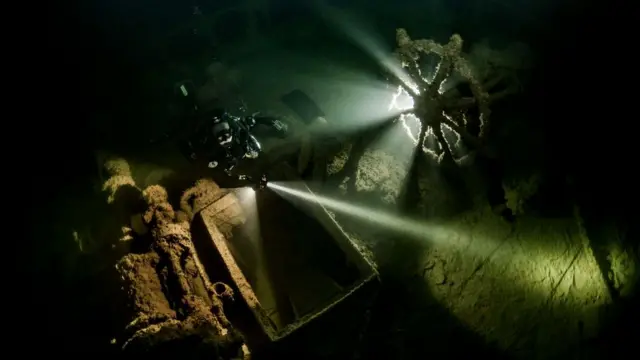 Немецкий грузовой пароход Hornstein больше века назад курсировал по Балтийскому морю