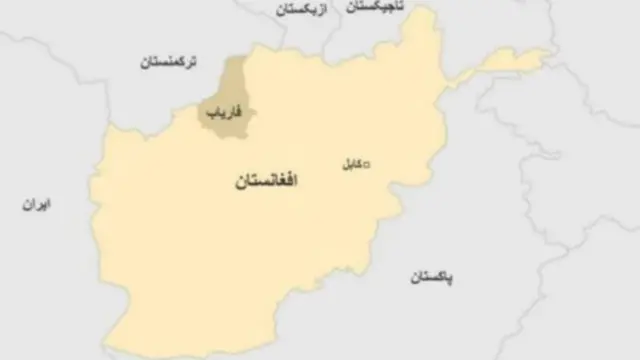 نقشه فاریاب