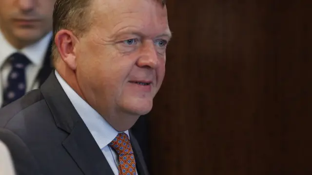 Премьер-министр Дании Ларс Локке Расмуссен