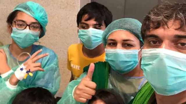 ڈاکٹر اسد امتیاز اور ان کی بیٹی فاطمہ