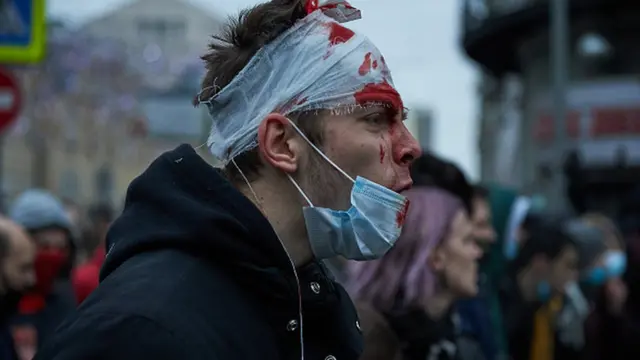 Протесты в Москве