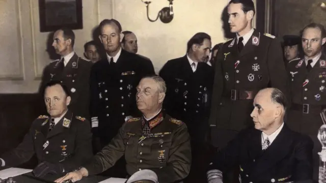 Penyerahan diri Jerman pada PD II.