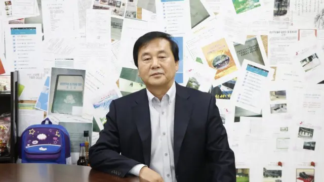 1996年離開朝鮮的脫北者金成民很感激當時的教育機會。