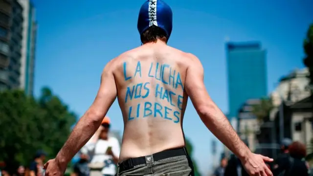 protestas en chile