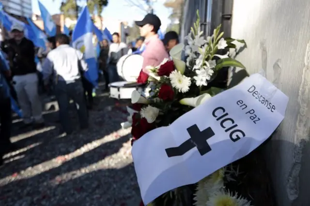 En Guatemala se han tenido lugar manifestaciones a favor y en contra de la presencia de la Cicig en el país.