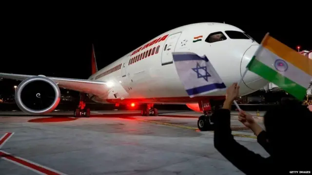 એર ઈન્ડિયાના પ્લેનનો ફોટોગ્રાફ