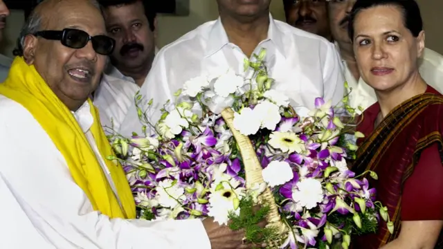 சோனியா காந்தியும் கருணாநிதியும்