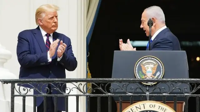 بنیامین نتانیاهو، نخستوزیر اسرائیل در دوران ریاستجمهوری ترامپ از حمایت قوی کاخ سفید برخوردار بوده است