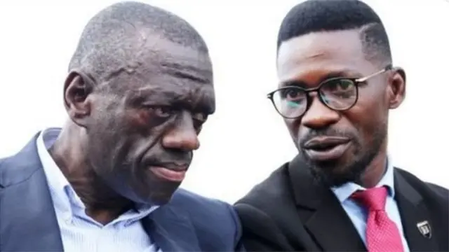 Besigye na Bobi Wine