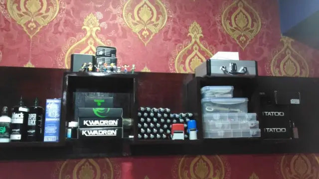 ট্যাটুর কাজে ব্যবহার করা সরঞ্জামাদি