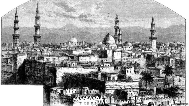ઓગણીસમી સદીમાં મદીના શહેર આવું દેખાતું હતું
