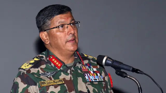 प्रधानसेनापति थापाले आफ्नो सम्पत्ति विवरण सार्वजनिक गर्दै कार्यकाल आरम्भ गरेका थिए