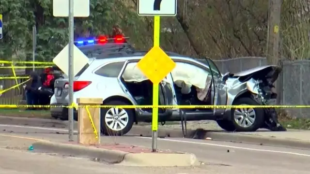 डन्टेको दुर्घटनाग्रस्त कार