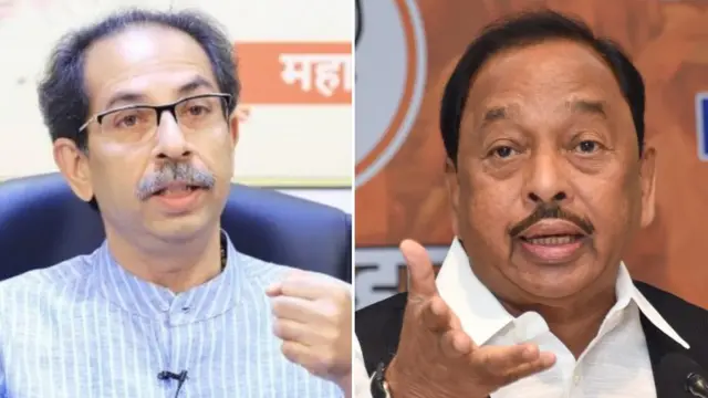 उद्धव ठाकरे नारायण राणे