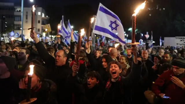 इसराइल विरोध प्रदर्शन