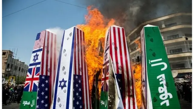 تظاهرات ضد سعودی همچون تظاهرات ضد اسرائیلی و ضد آمریکایی در سال های اخیر در ایران رواج داشته است