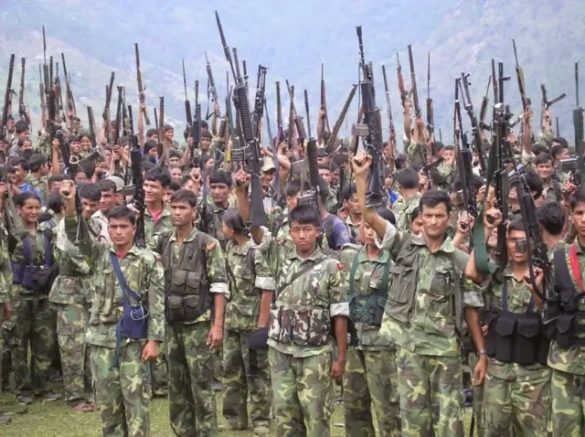 तत्कालीन माओवादी लडाकु