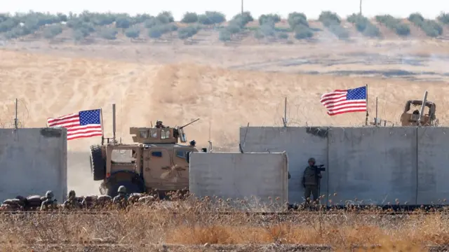 Türkiye Suriye sınırında Amerikan devriyesi , Eylül 2019