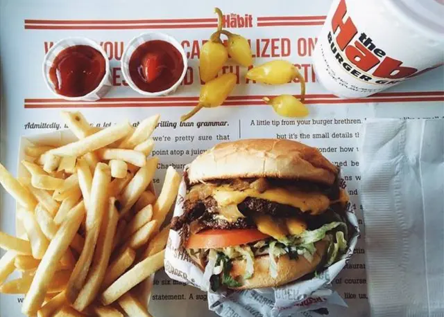 बर्गर, फास्ट फूड