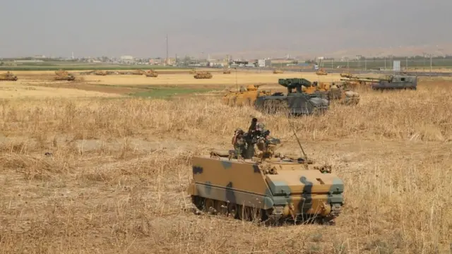 Türk tankları Kuzey Irak'ta