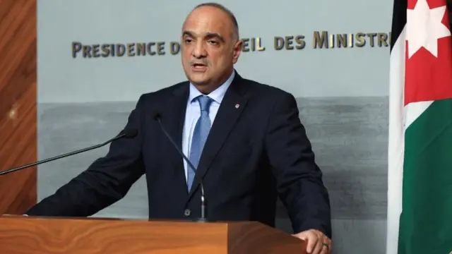 जॉर्डन के प्रधानमंत्री बिशेर अल-ख़सवनेह