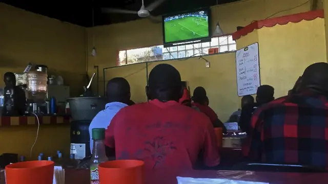 Labadee es un restaurante popular entre los haitianos que viven en Tijuana. (BBC Mundo/Beatriz Vernon)